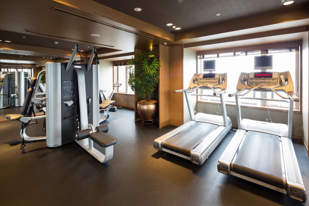 Oriental Hotel Kōbe Exterior foto The gym at the hotel